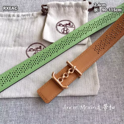 Replica Hermes AAA Quality Belts For Women #1309593 $52.00 USD for Wholesale
