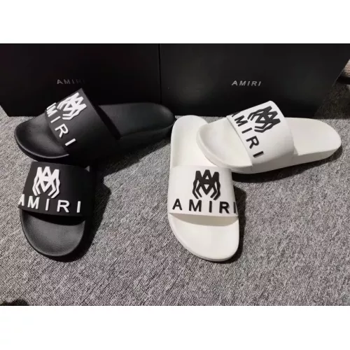 Replica Amiri Slippers For Men #1309621 $42.00 USD for Wholesale