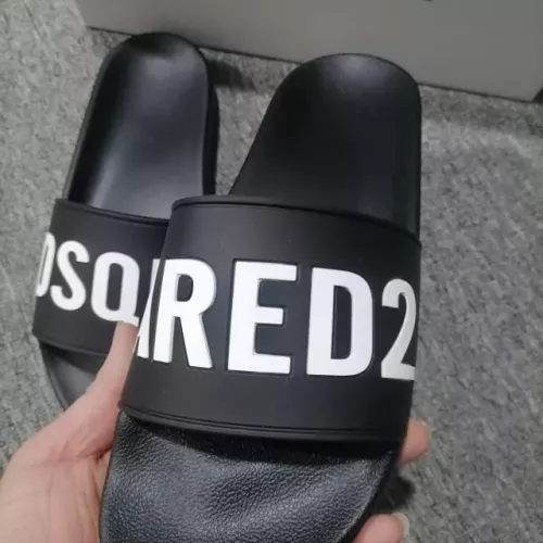Replica Dsquared Slippers For Men #1309628 $42.00 USD for Wholesale