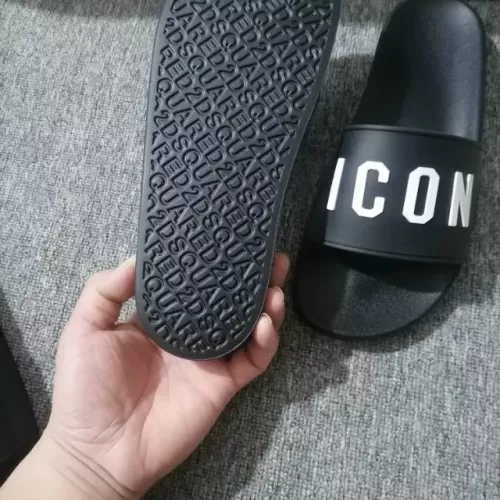 Replica Dsquared Slippers For Women #1309632 $42.00 USD for Wholesale