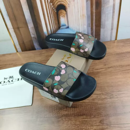Replica Coach Slippers For Men #1309634 $42.00 USD for Wholesale
