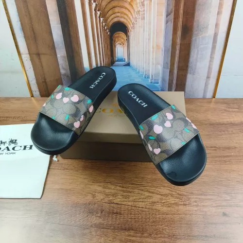 Replica Coach Slippers For Men #1309634 $42.00 USD for Wholesale