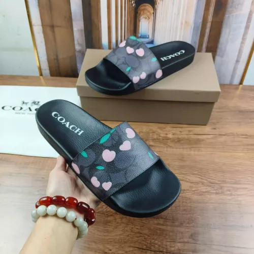 Replica Coach Slippers For Men #1309636 $42.00 USD for Wholesale