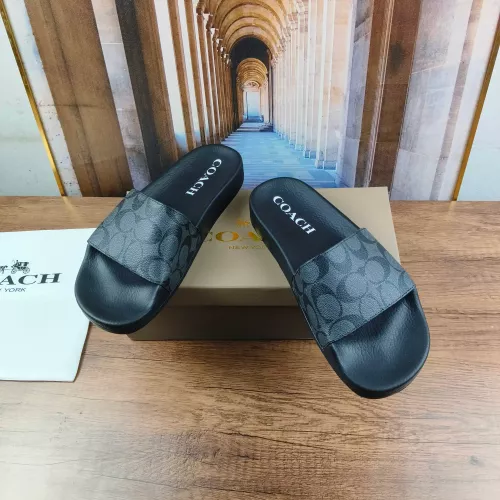 Replica Coach Slippers For Women #1309637 $42.00 USD for Wholesale