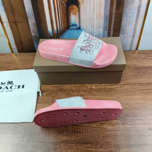 Replica Coach Slippers For Women #1309644 $42.00 USD for Wholesale