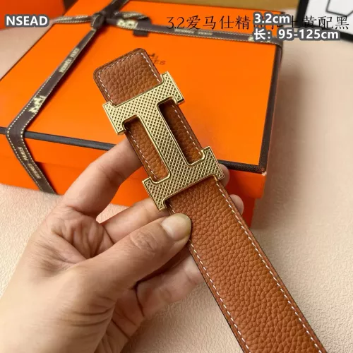 Replica Hermes AAA Quality Belts For Men #1309662 $56.00 USD for Wholesale