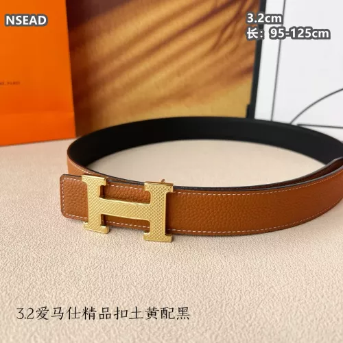 Replica Hermes AAA Quality Belts For Men #1309662 $56.00 USD for Wholesale
