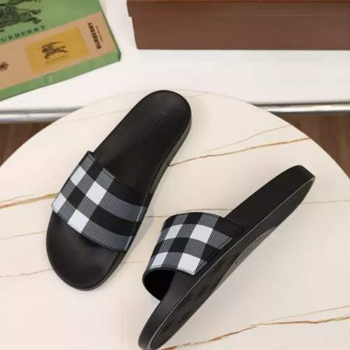 Replica Burberry Slippers For Men #1309668 $42.00 USD for Wholesale