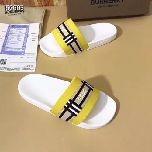 Replica Burberry Slippers For Women #1309707 $42.00 USD for Wholesale
