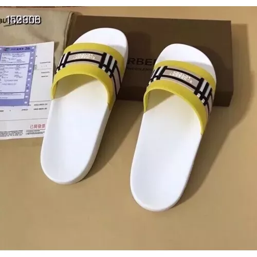 Replica Burberry Slippers For Women #1309707 $42.00 USD for Wholesale