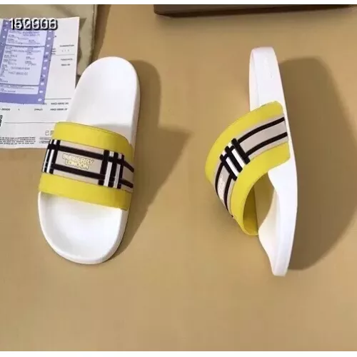 Replica Burberry Slippers For Women #1309707 $42.00 USD for Wholesale