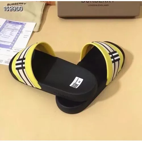 Replica Burberry Slippers For Women #1309711 $42.00 USD for Wholesale