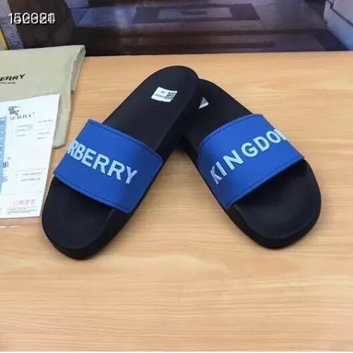 Replica Burberry Slippers For Men #1309721 $42.00 USD for Wholesale
