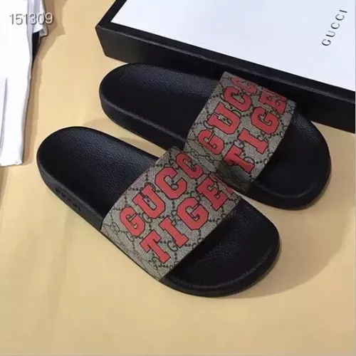 Gucci Slippers For Men #1309729 $36.00 USD, Wholesale Replica Gucci Slippers
