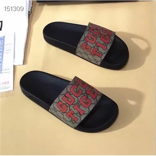 Replica Gucci Slippers For Men #1309729 $36.00 USD for Wholesale