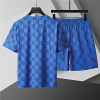 $48.00 USD Louis Vuitton LV Tracksuits Short Sleeved For Men #1298459