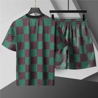 $48.00 USD Louis Vuitton LV Tracksuits Short Sleeved For Men #1298460