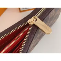 $29.00 USD Louis Vuitton LV Wallets In Red #1298804