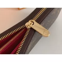 $29.00 USD Louis Vuitton LV Wallets In Rose Red #1298817