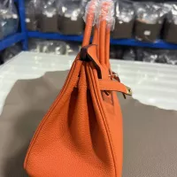 $98.00 USD Hermes AAA Quality Handbags For Women #1298998