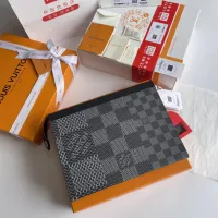 $85.00 USD Louis Vuitton AAA Quality Wallets #1301318