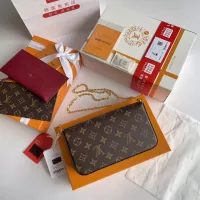 $102.00 USD Louis Vuitton AAA Quality Wallets For Women #1301319
