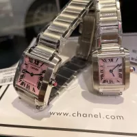 $105.00 USD Cartier AAA Quality Watches For Unisex #1301894