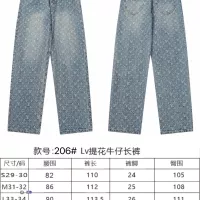 $68.00 USD Louis Vuitton LV Jeans For Unisex #1302415