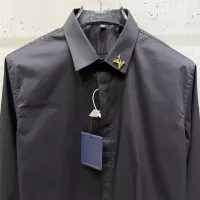 $64.00 USD Louis Vuitton LV Shirts Long Sleeved For Men #1302479