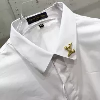 $64.00 USD Louis Vuitton LV Shirts Long Sleeved For Men #1302480
