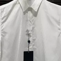 $64.00 USD Louis Vuitton LV Shirts Long Sleeved For Men #1302506