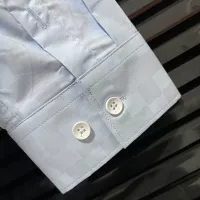 $64.00 USD Louis Vuitton LV Shirts Long Sleeved For Men #1302507