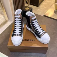 $105.00 USD Burberry High Tops Shoes For Men #1302887