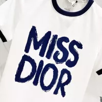 $40.00 USD Christian Dior T-Shirts Short Sleeved For Women #1303416