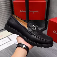 $85.00 USD Salvatore Ferragamo Leather Shoes For Men #1303772