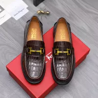 $88.00 USD Salvatore Ferragamo Leather Shoes For Men #1303775