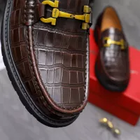 $88.00 USD Salvatore Ferragamo Leather Shoes For Men #1303775