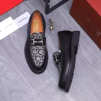 $118.00 USD Salvatore Ferragamo Leather Shoes For Men #1303779