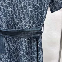 $88.00 USD Christian Dior Dresses Short Sleeved For Women #1303801