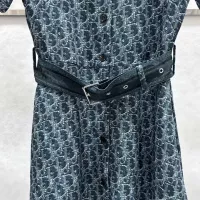 $88.00 USD Christian Dior Dresses Short Sleeved For Women #1303801