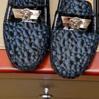 $76.00 USD Versace Leather Shoes For Men #1303843