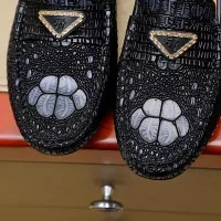 $76.00 USD Versace Leather Shoes For Men #1303845