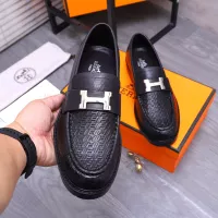 $92.00 USD Hermes Leather Shoes For Men #1303882