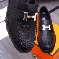 $92.00 USD Hermes Leather Shoes For Men #1303882