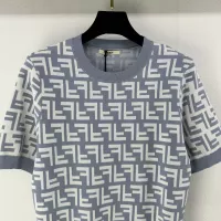 $76.00 USD Fendi T-Shirts Short Sleeved For Women #1303906