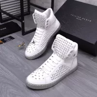 $130.00 USD Philipp Plein PP High Tops Shoes For Men #1304034