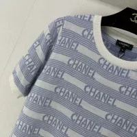 $80.00 USD Chanel T-Shirts Short Sleeved For Women #1304053