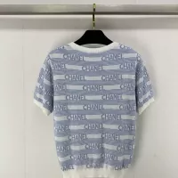 $80.00 USD Chanel T-Shirts Short Sleeved For Women #1304053