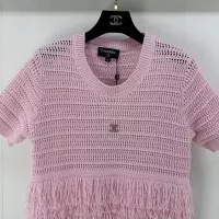 $72.00 USD Chanel T-Shirts Short Sleeved For Women #1304061