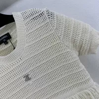 $72.00 USD Chanel T-Shirts Short Sleeved For Women #1304063